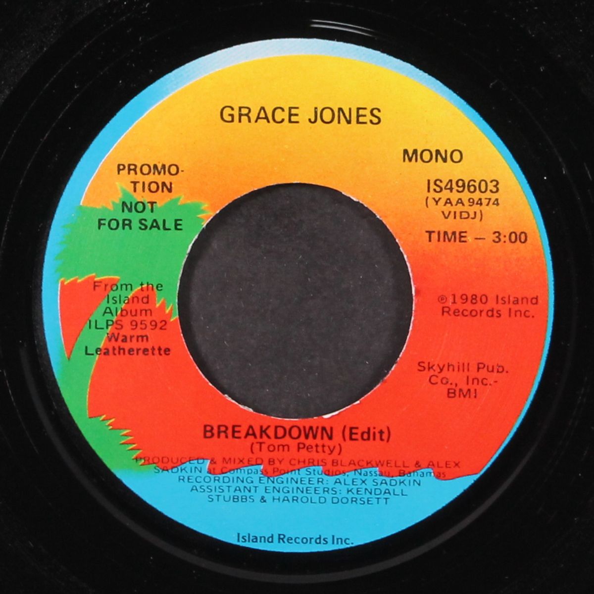 breakdown / mono by GRACE JONES