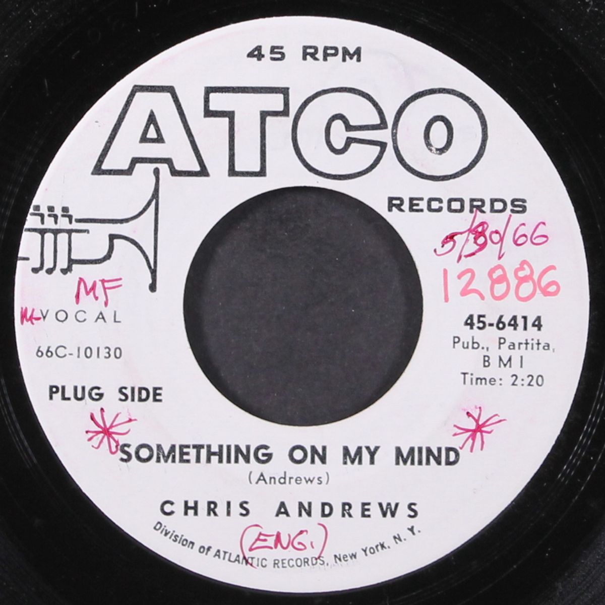 something on my mind by CHRIS ANDREWS