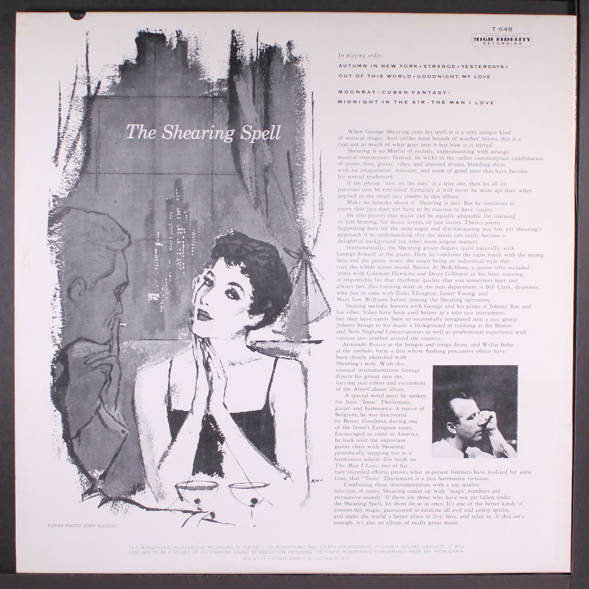 the shearing spell by GEORGE SHEARING