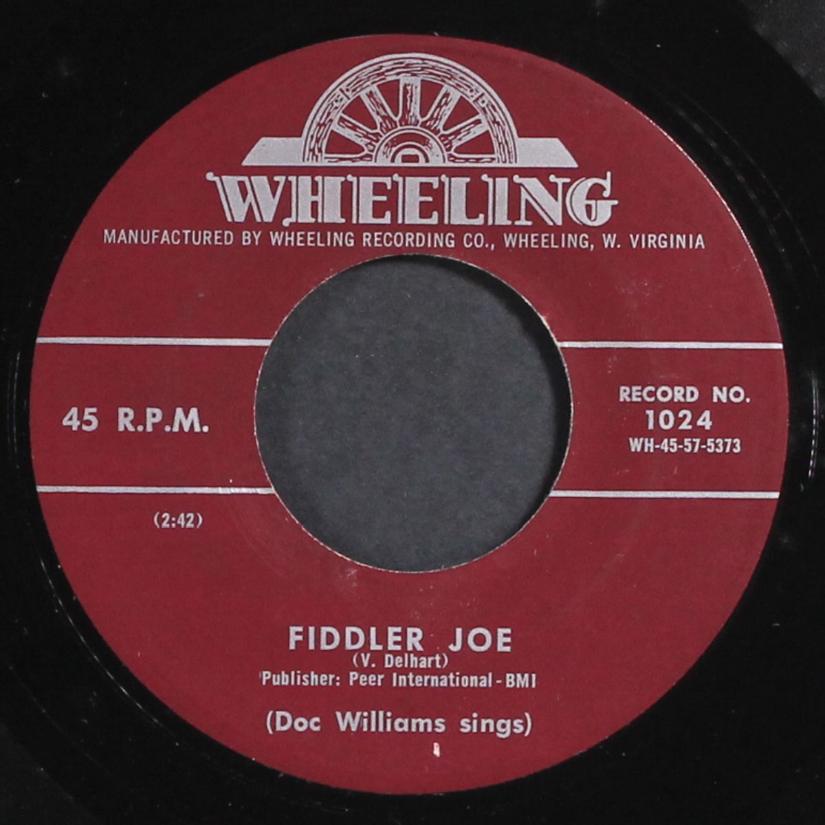 fiddler joe / don't want to work by DOC WILLIAMS