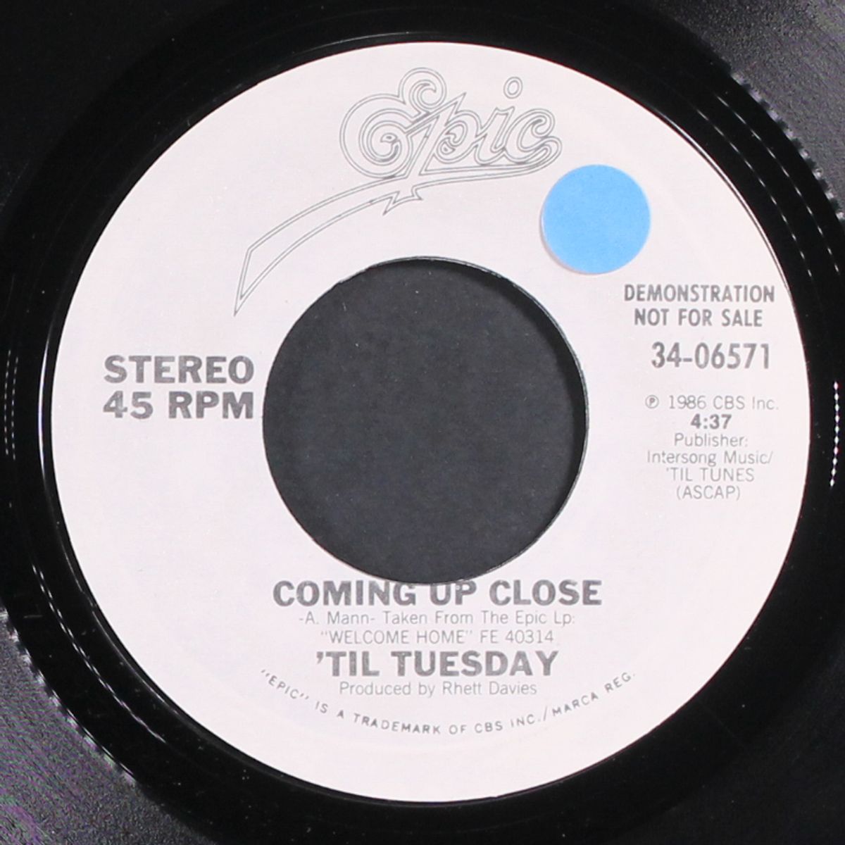 coming up close / same by 'TIL TUESDAY