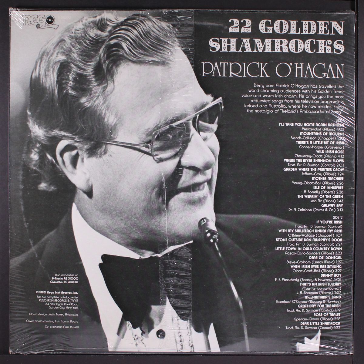 22 golden shamrocks by PATRICK O'HAGAN