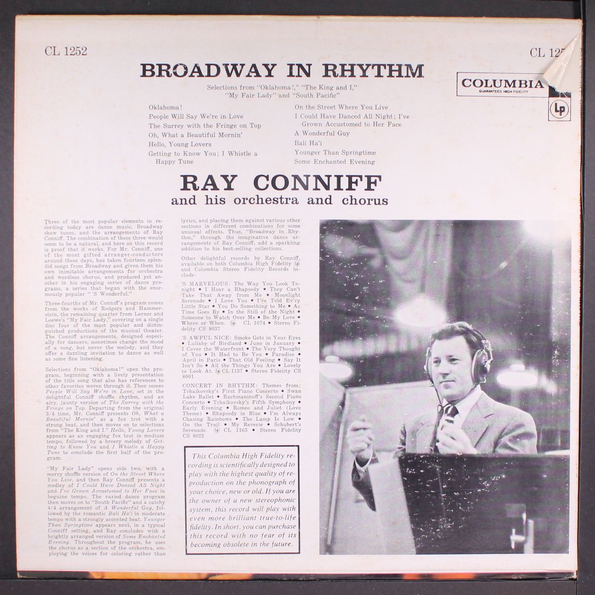 broadway in rhythm by RAY CONNIFF