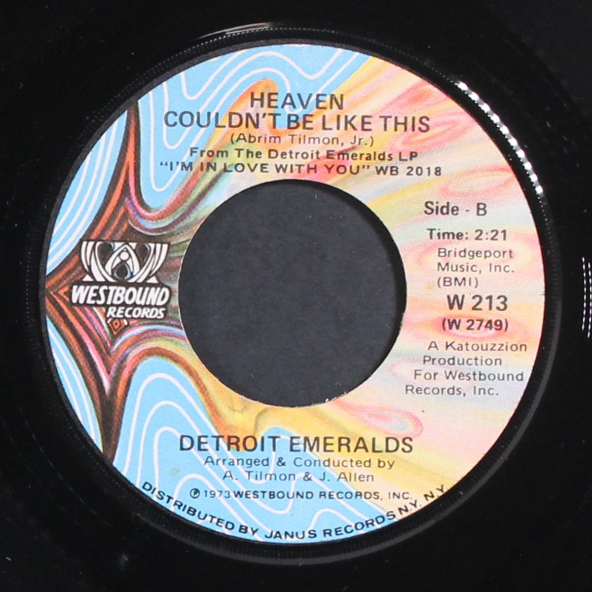 you're gettin' a little too smart / heaven couldn't be like this by DETROIT EMERALDS
