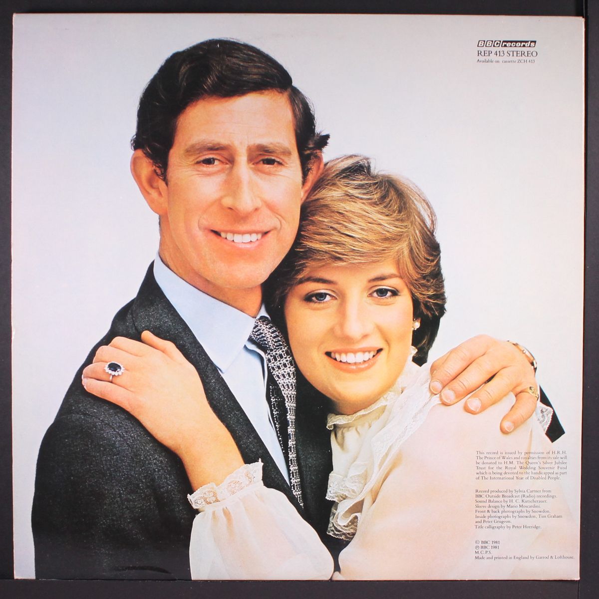 the royal wedding of h.r.h. the prince of wales and the lady diana spencer by VARIOUS