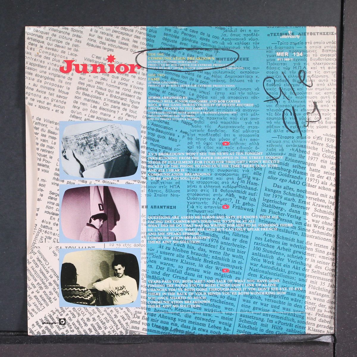 communication breakdown by JUNIOR