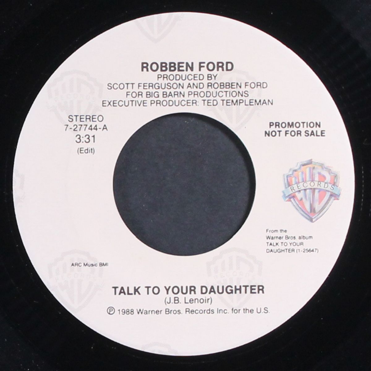 talk to your daughter by ROBBEN FORD