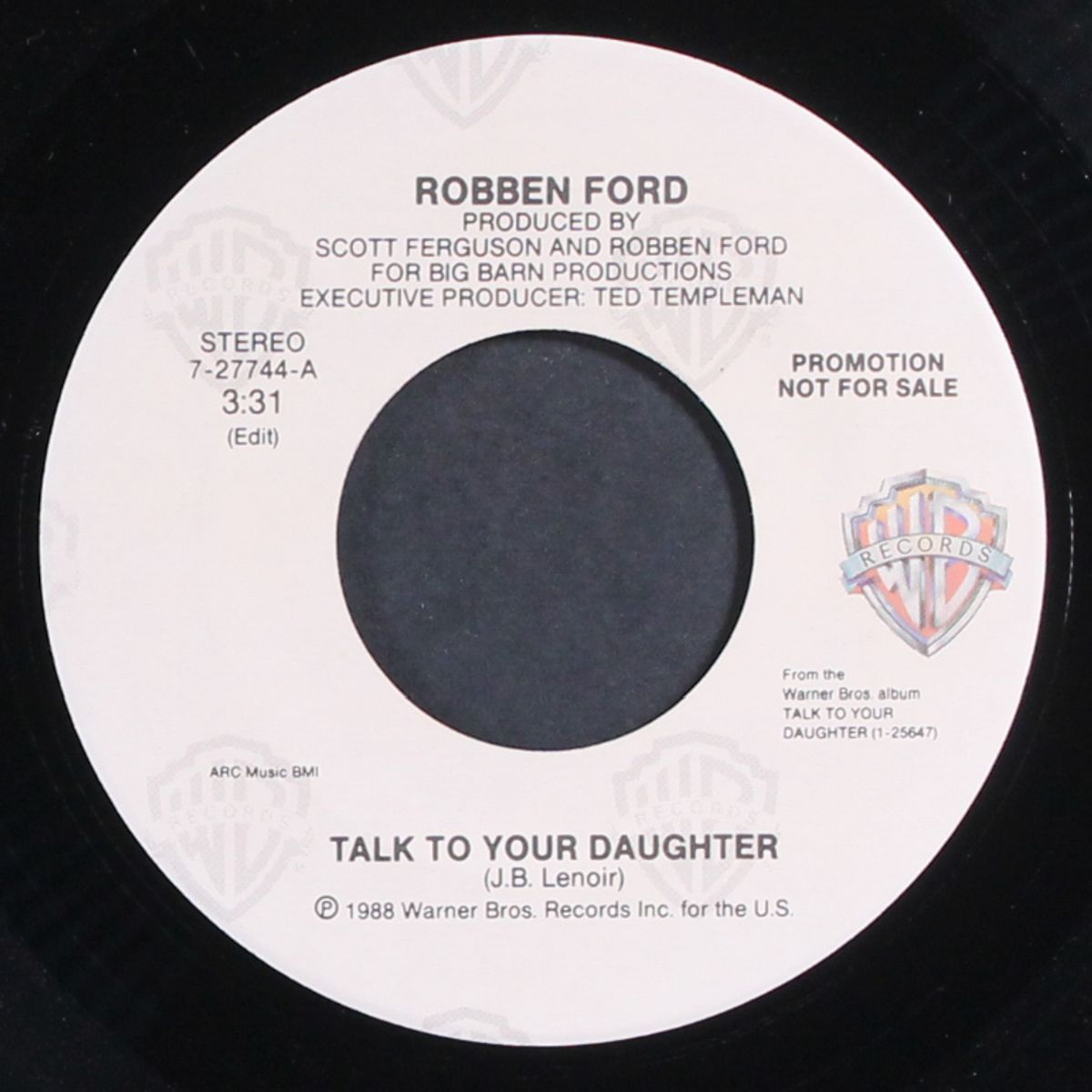 talk to your daughter by ROBBEN FORD