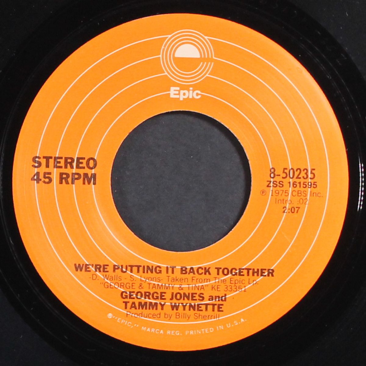 golden ring by GEORGE JONES & TAMMY WYNETTE