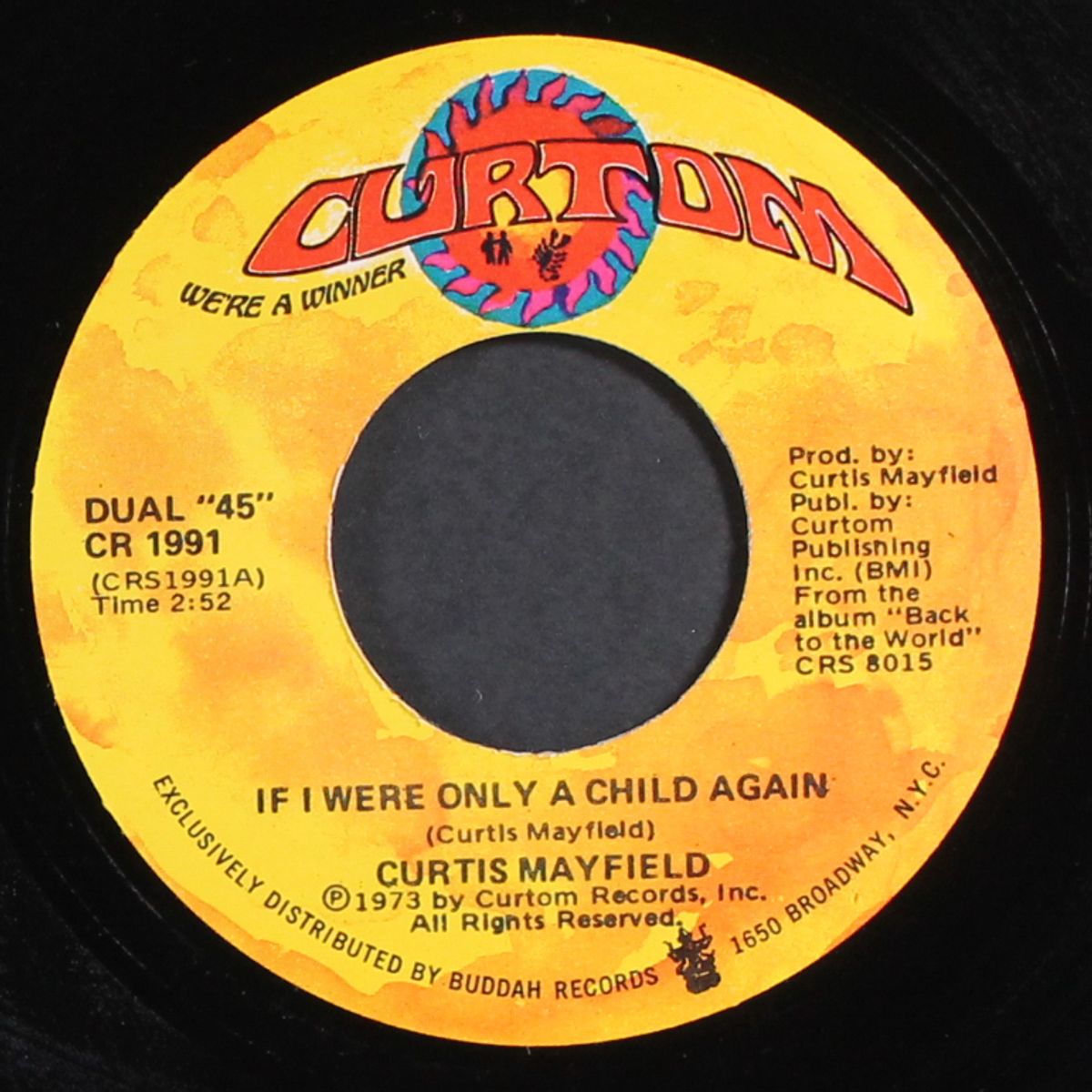if i were only a child again by CURTIS MAYFIELD