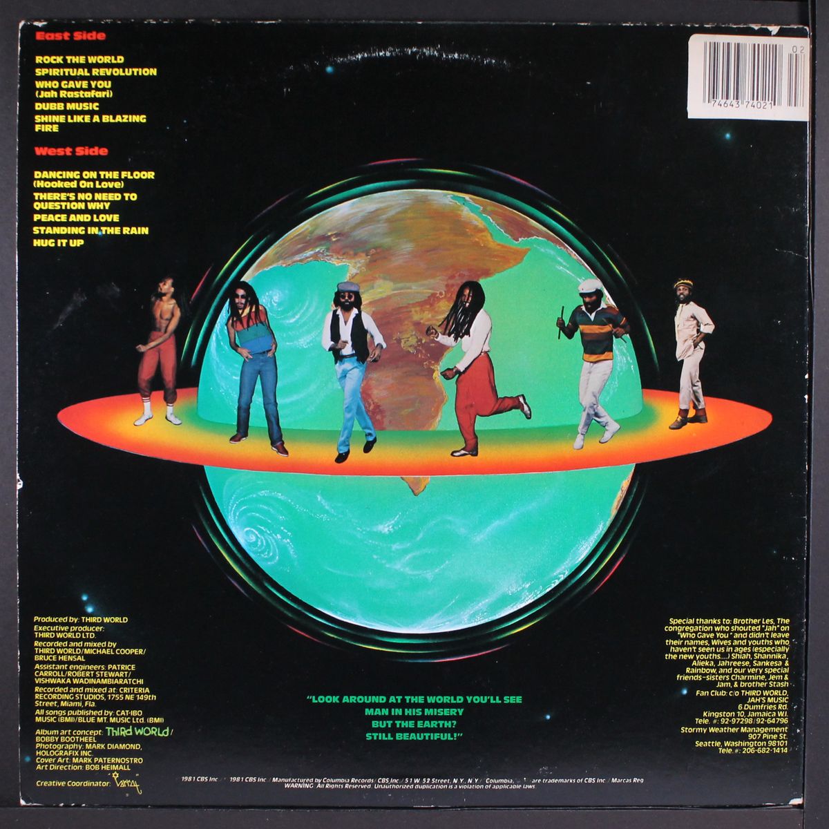 rock the world by THIRD WORLD