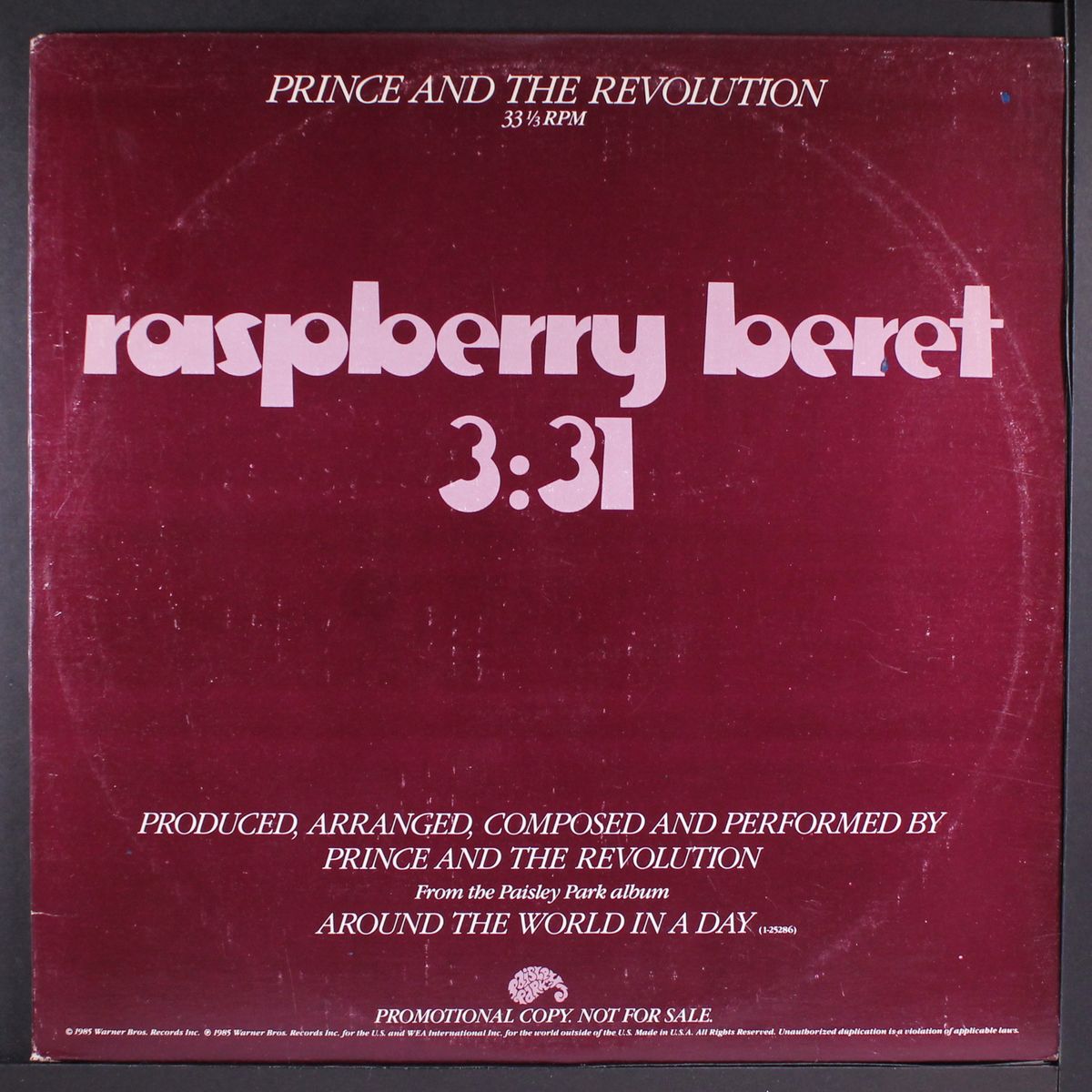 raspberry beret / same by PRINCE