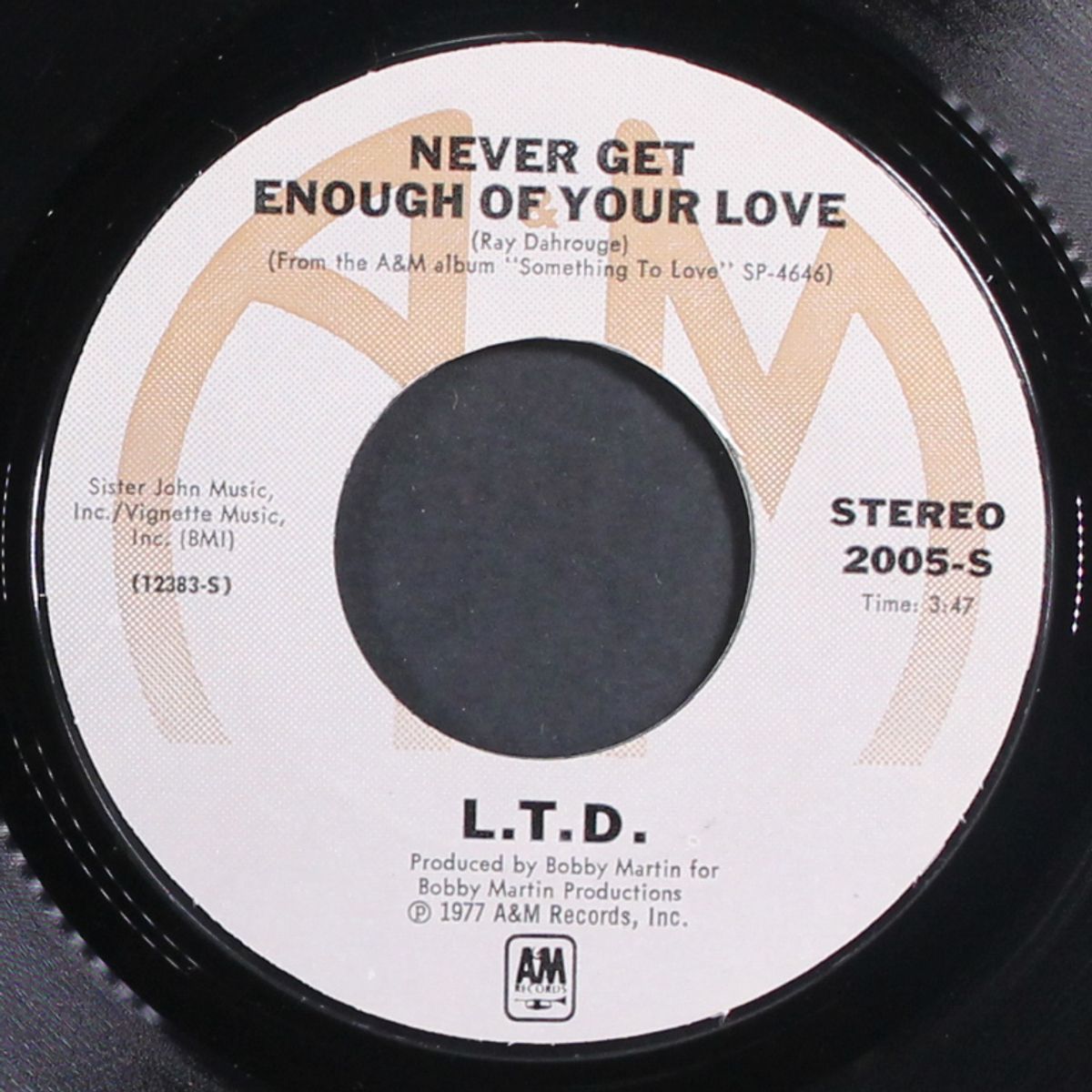 never get enough of your love / make someone smile, today! by L.T.D