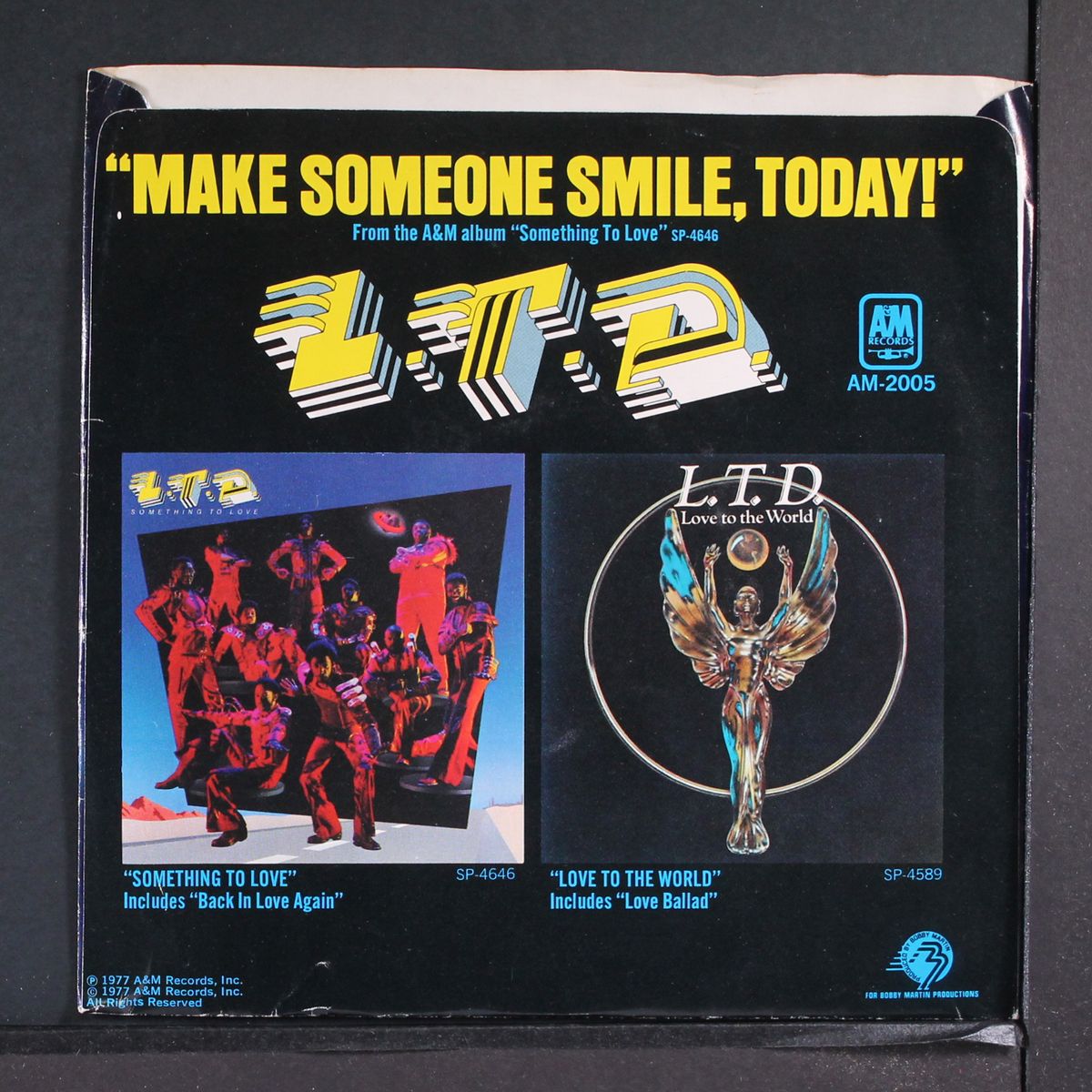 never get enough of your love / make someone smile, today! by L.T.D