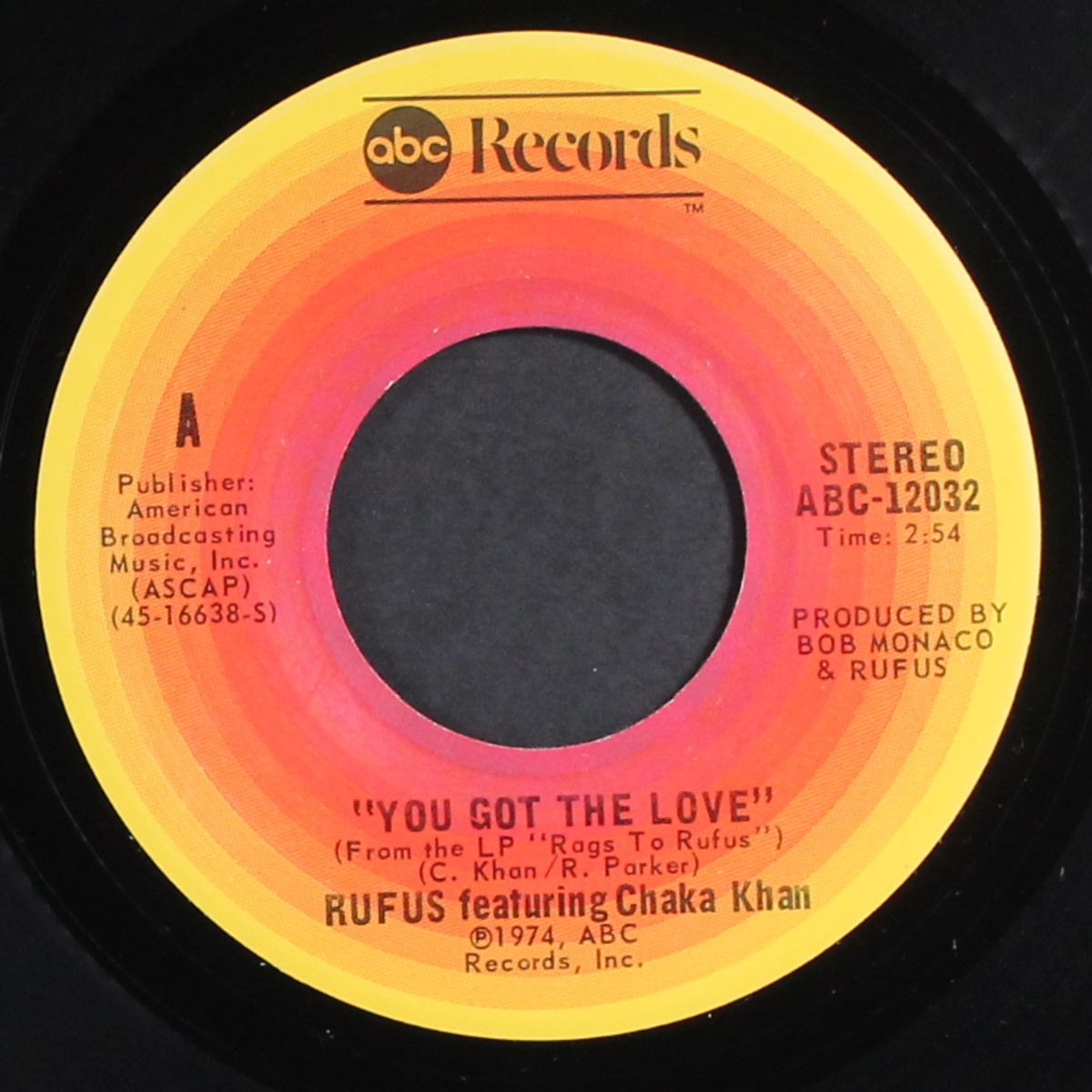 you got the love / rags to rufus by RUFUS & CHAKA KHAN