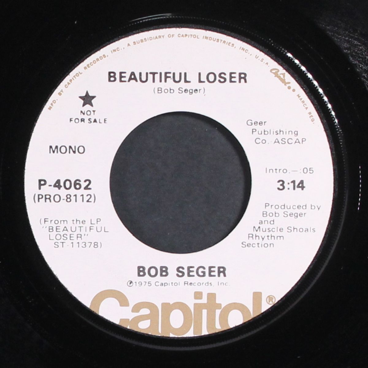 beautiful loser by BOB SEGER