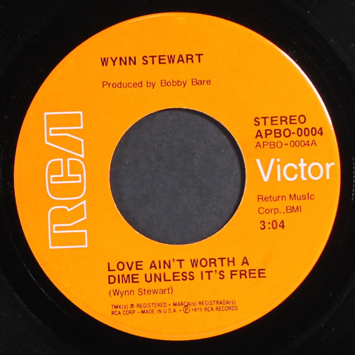 love ain't worth a dime unless it's free by WYNN STEWART