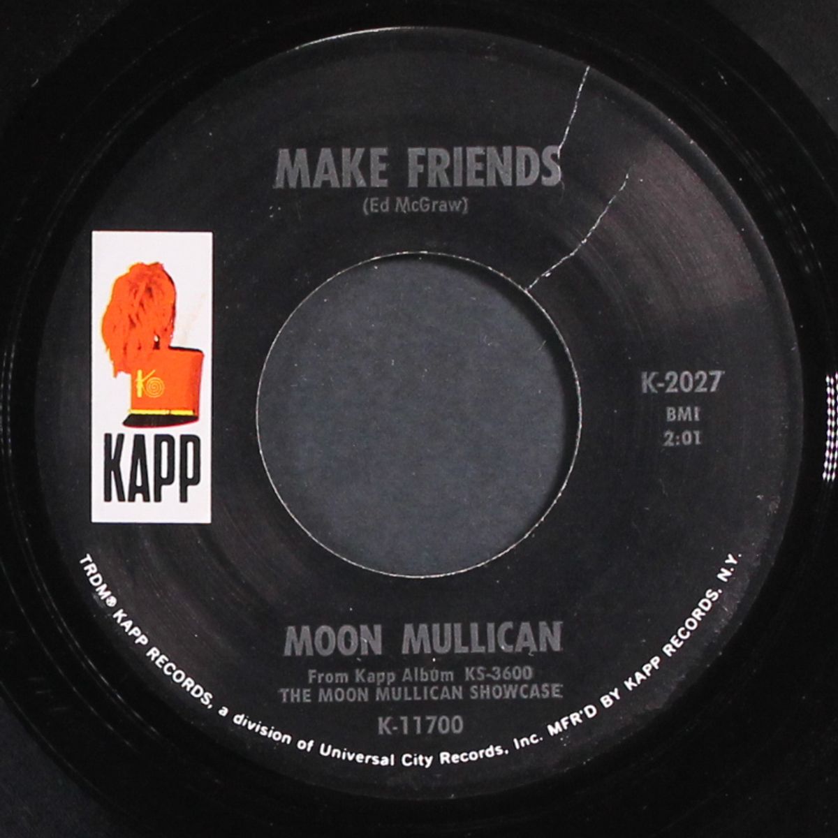 make friends / i'll pour the wine by MOON MULLICAN
