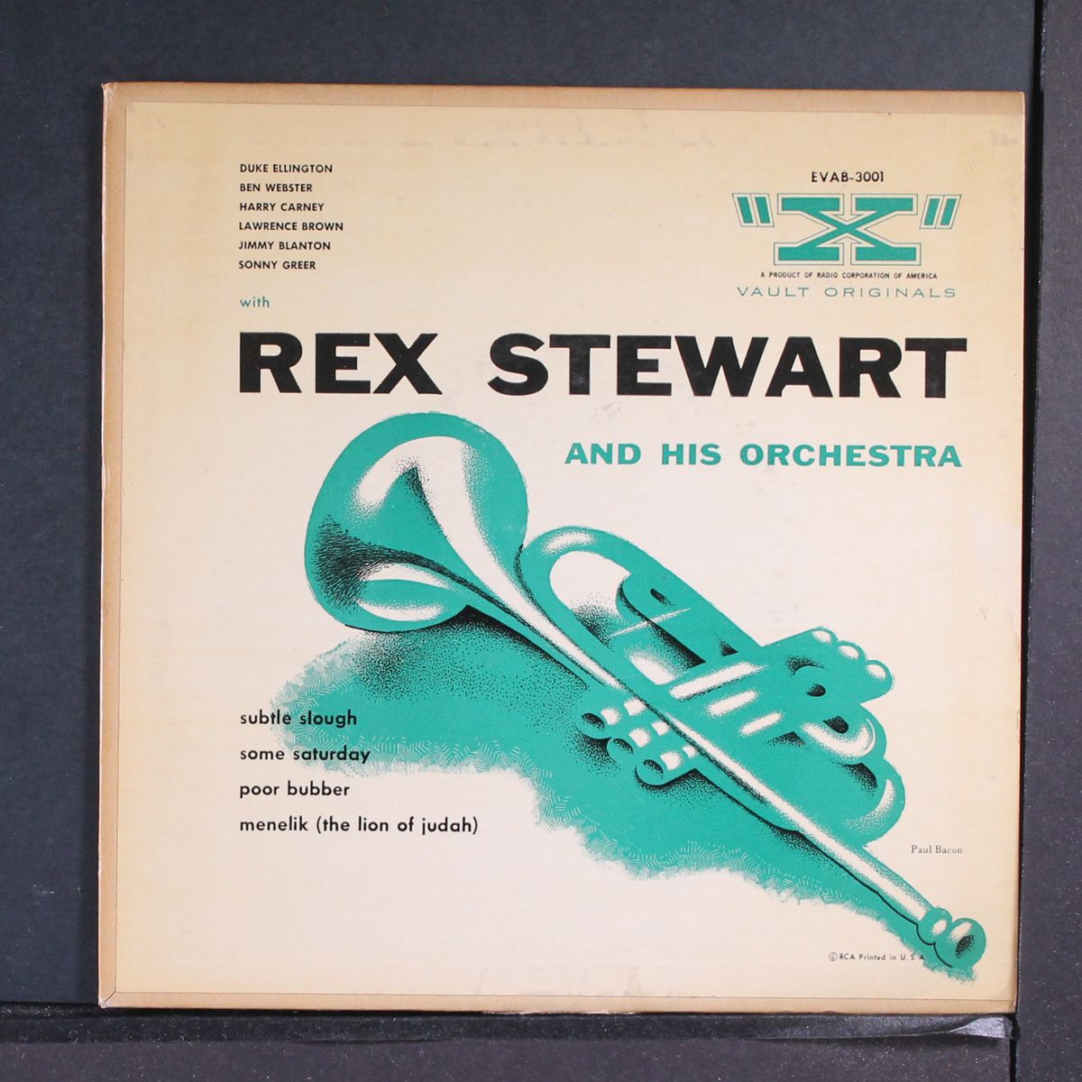 and his orchestra by REX STEWART