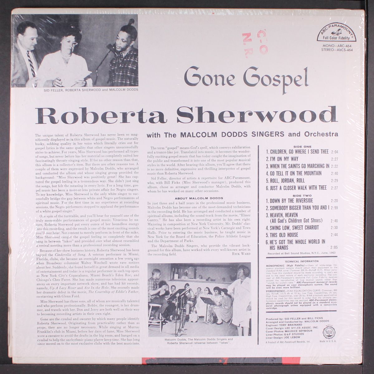 gone gospel! by ROBERTA SHERWOOD