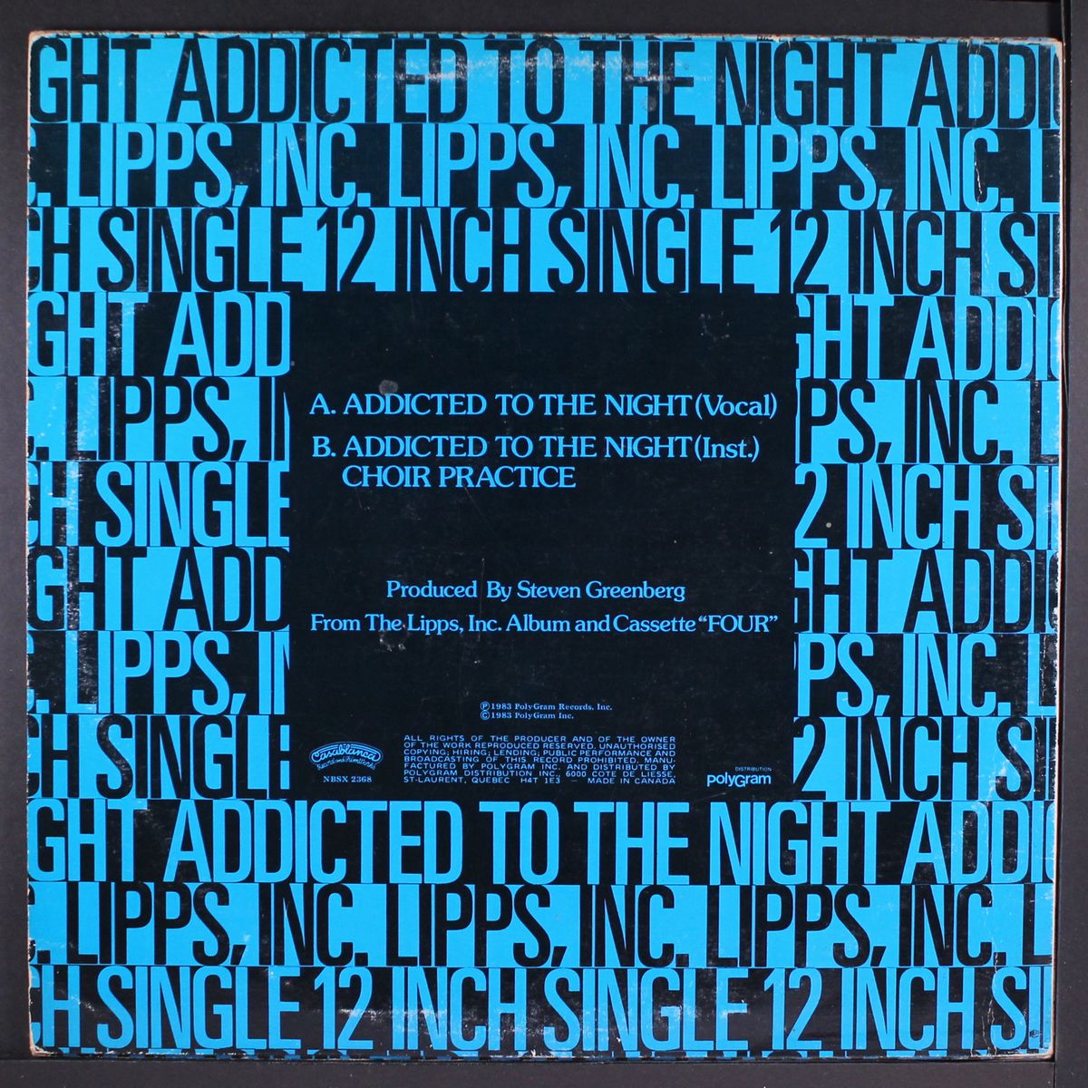 addicted to the night / instro by LIPPS, INC.