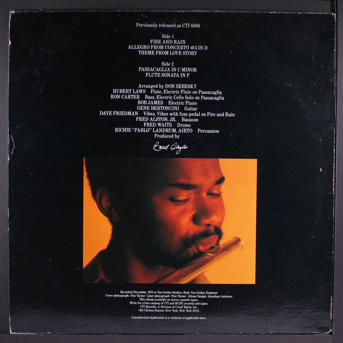 afro-classic by HUBERT LAWS