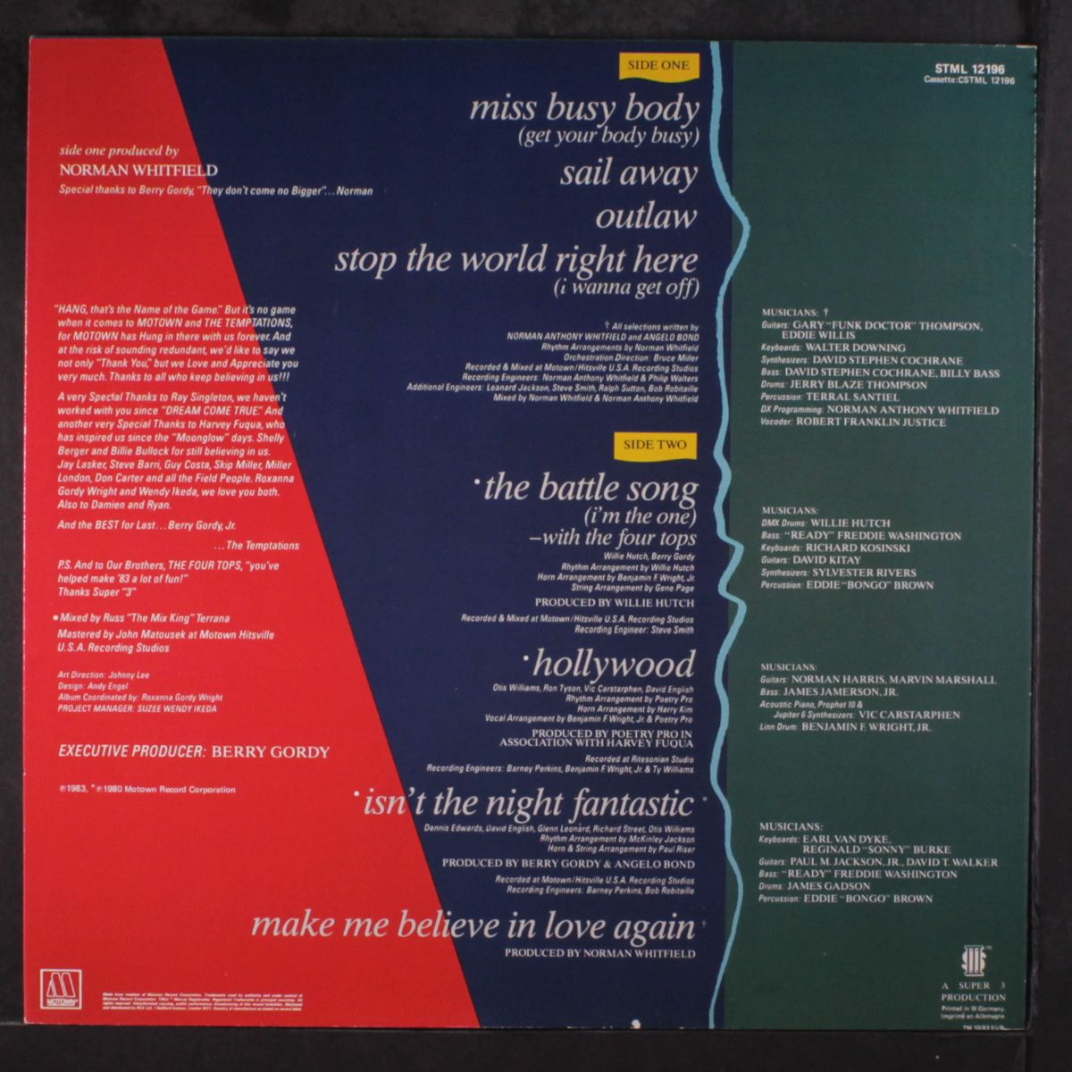 back to basics by TEMPTATIONS