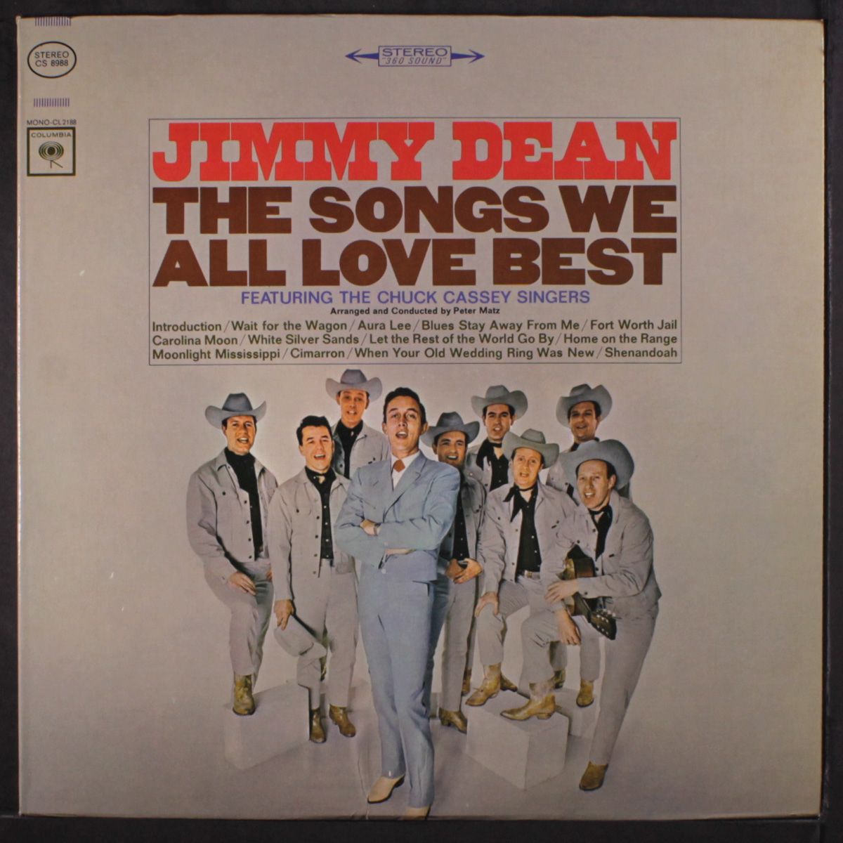 the songs we all love best by JIMMY DEAN