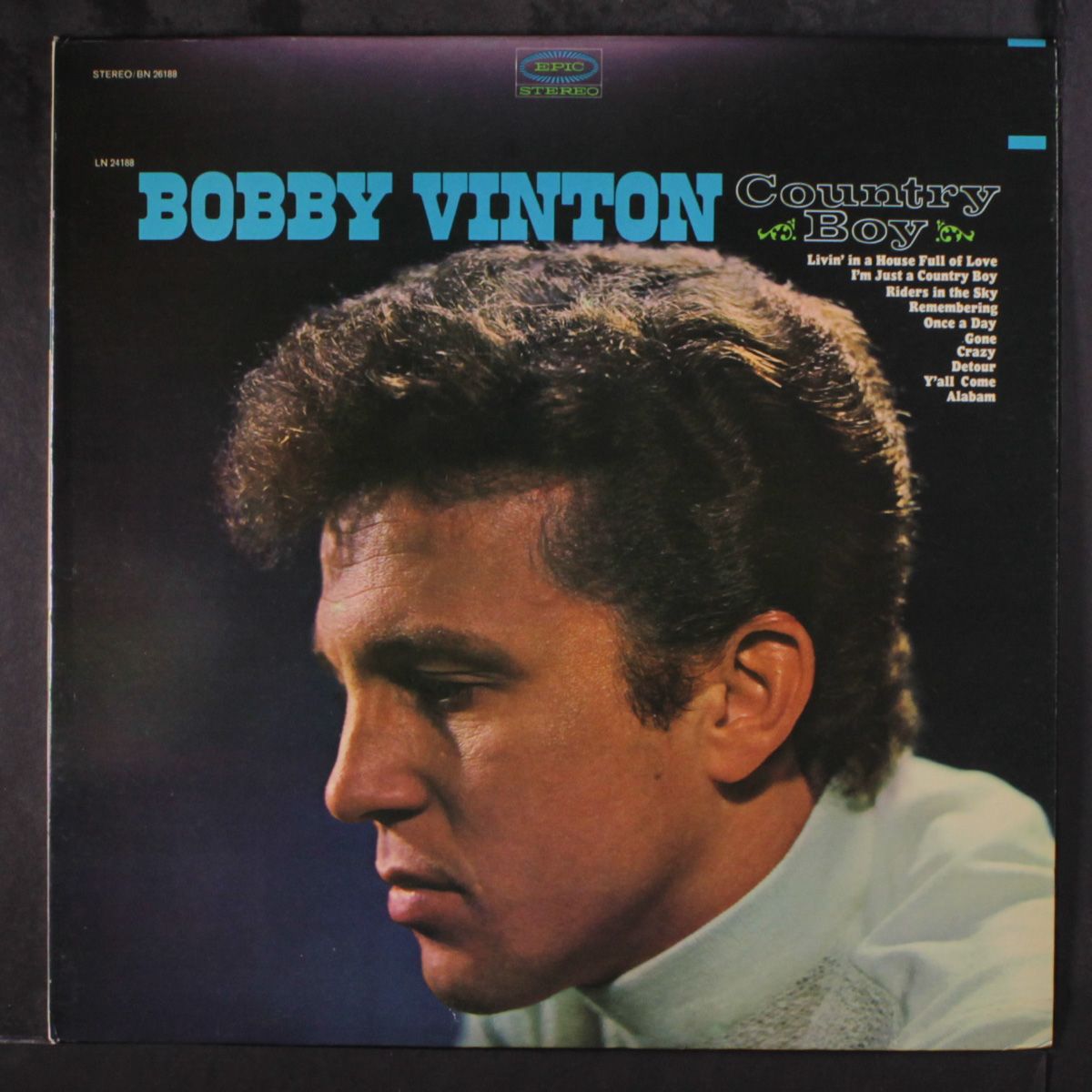 country boy by BOBBY VINTON