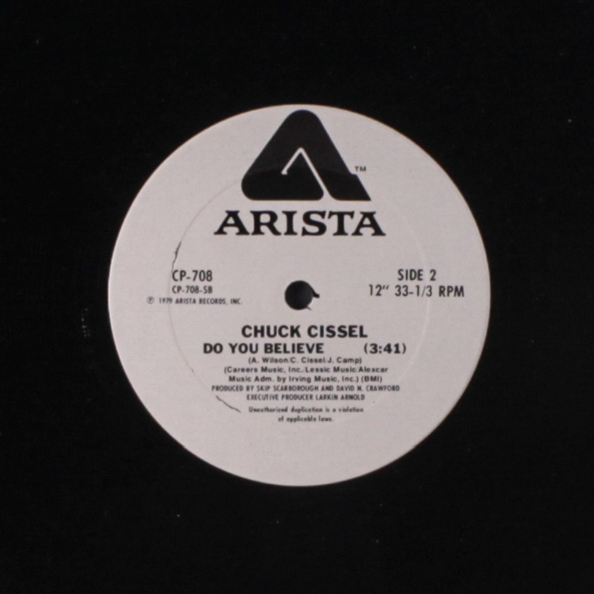 cisselin' hot / do you believe by CHUCK CISSEL