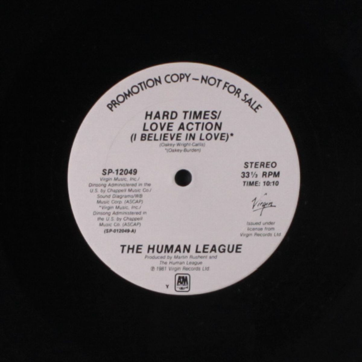hard times / love action / instros by HUMAN LEAGUE