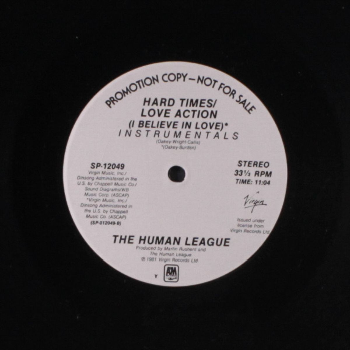hard times / love action / instros by HUMAN LEAGUE
