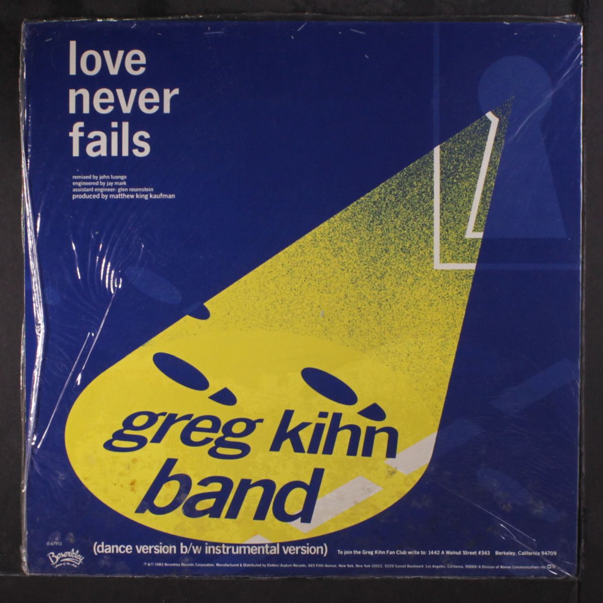 love never fails / instro by GREG KIHN BAND