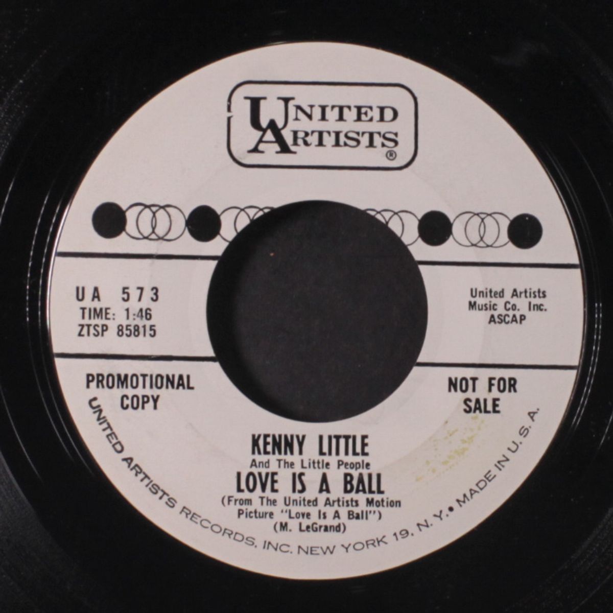theme from taras bulba / love is a ball by KENNY LITTLE