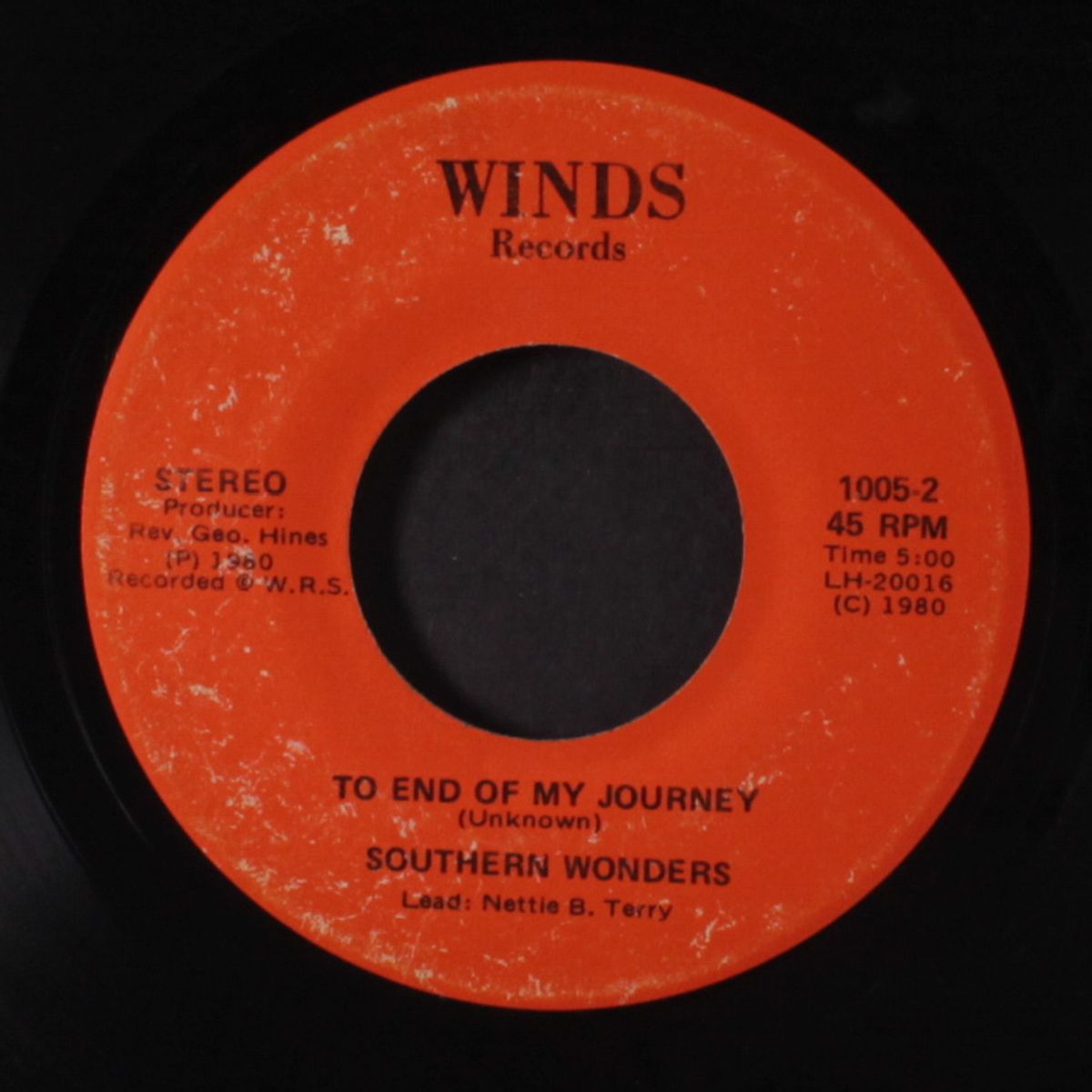 i don't know why / to the end of my journey by SOUTHERN WONDERS