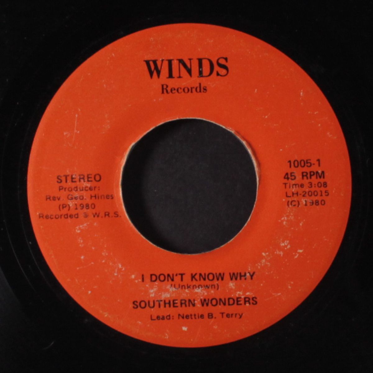 i don't know why / to the end of my journey by SOUTHERN WONDERS