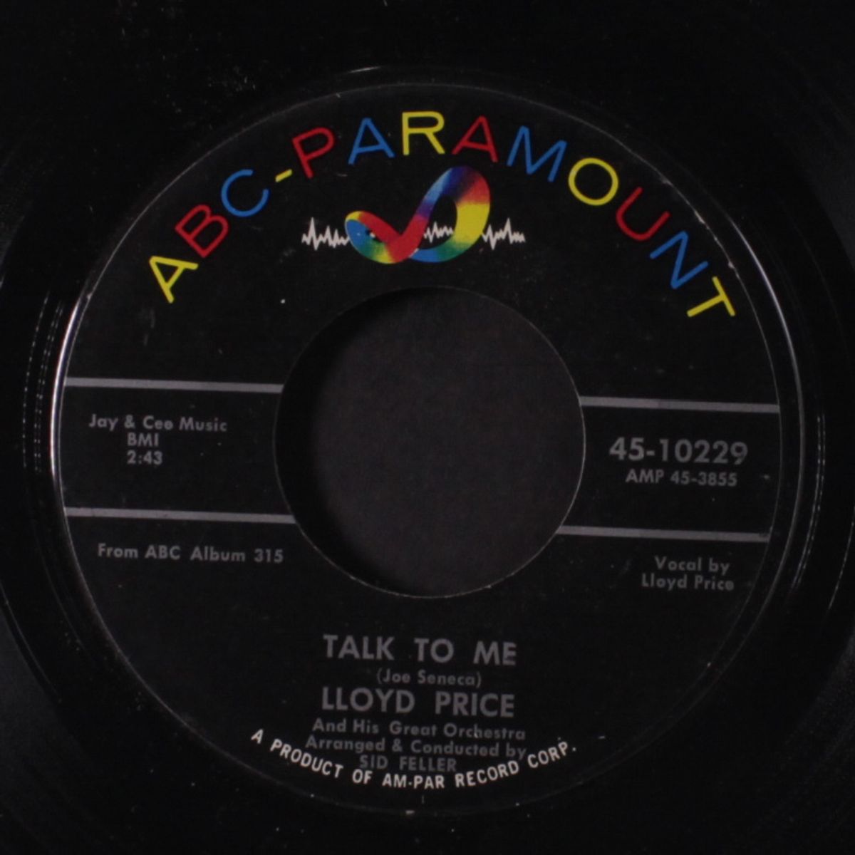 talk to me / i cover the waterfront by LLOYD PRICE