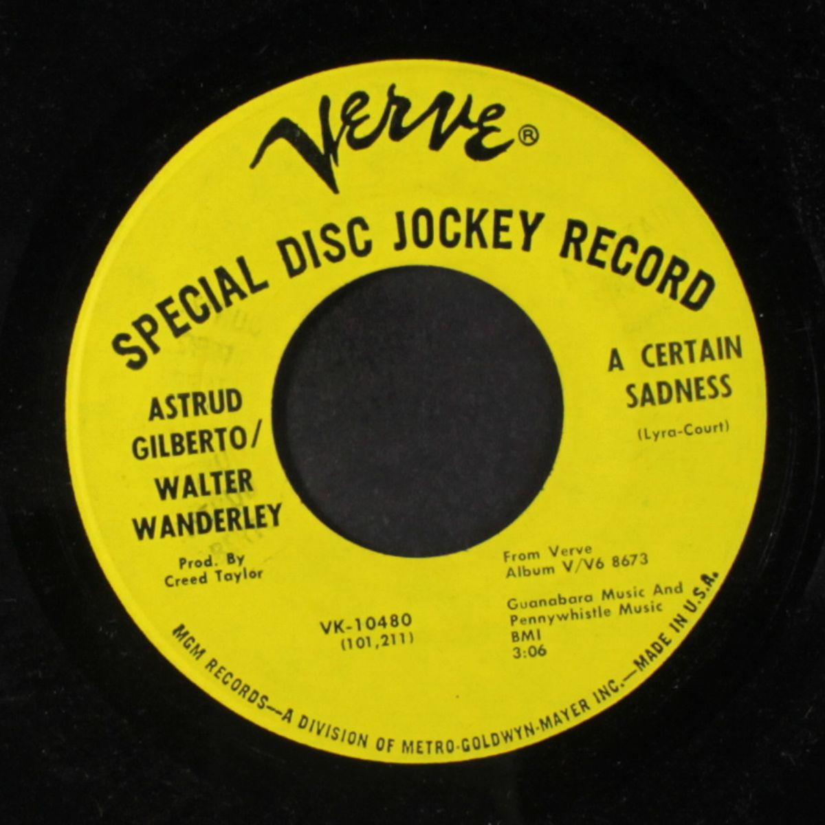 a certain smile / a certain sadness by ASTRUD GILBERTO & WALTER WANDERLEY