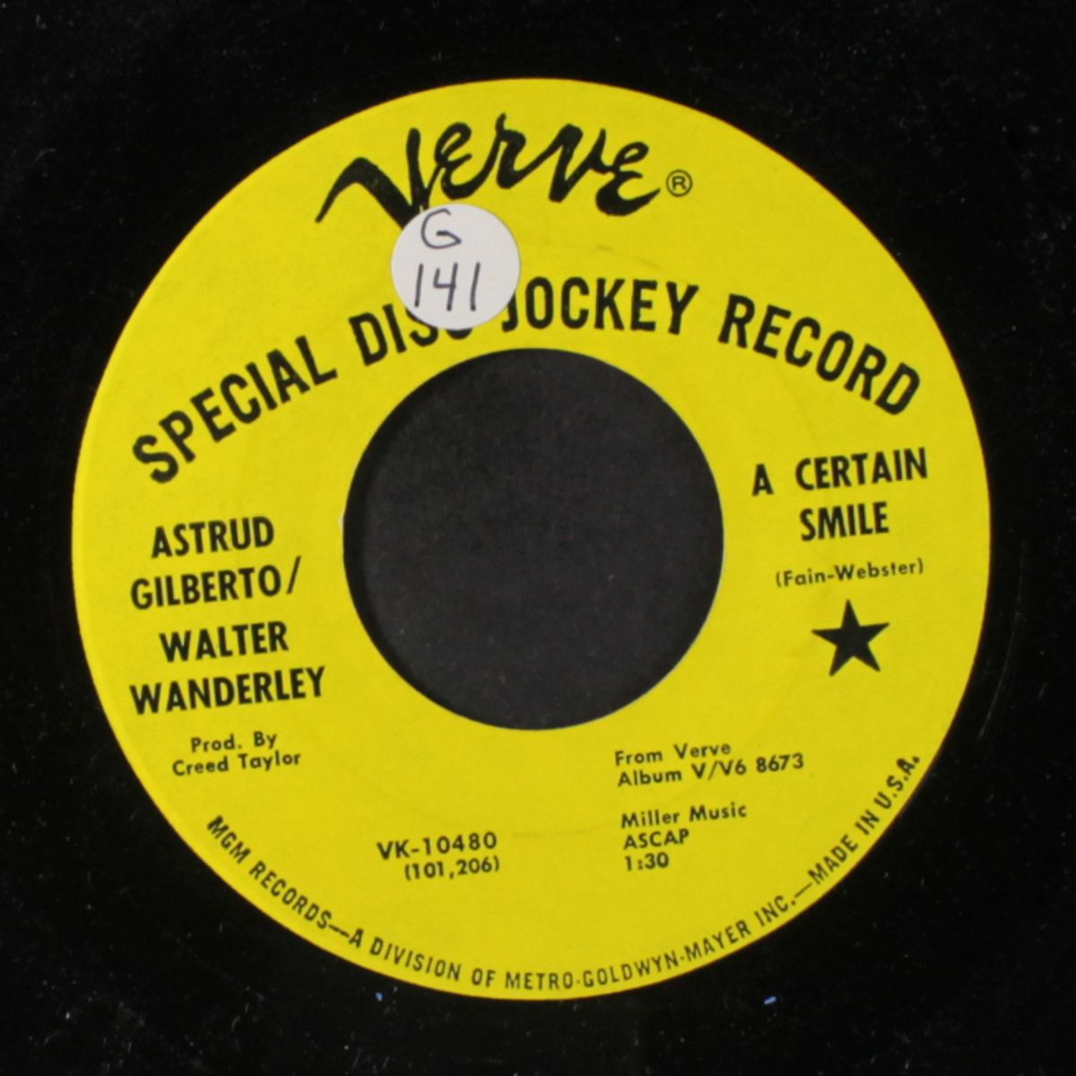 a certain smile / a certain sadness by ASTRUD GILBERTO & WALTER WANDERLEY