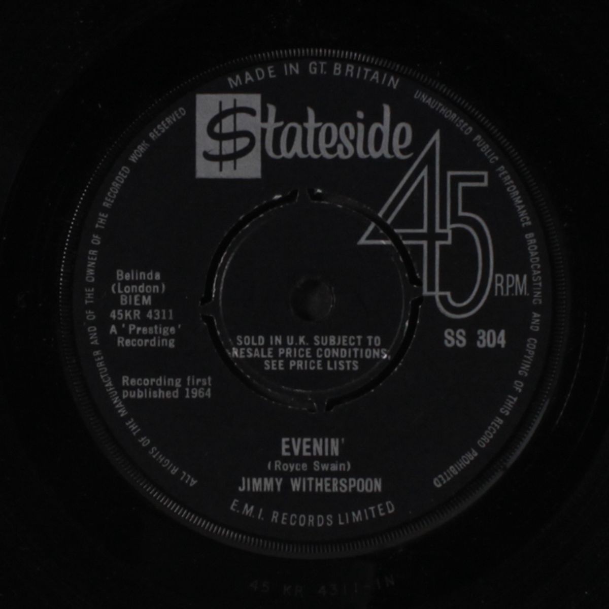 money is getting cheaper / evenin' by JIMMY WITHERSPOON
