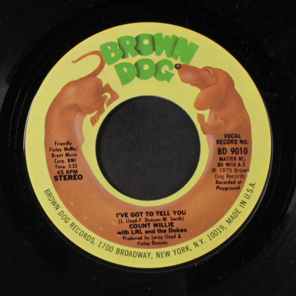 double funk / i've got to tell you by COUNT WILLIE