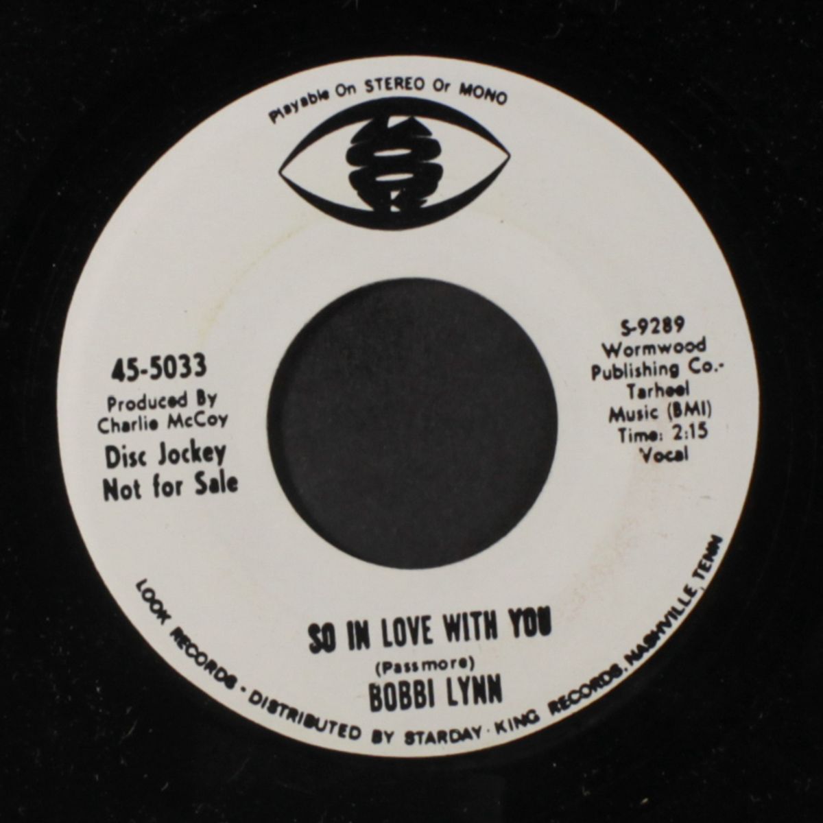 jump back in the arms of love / so in love with you by BOBBI LYNN