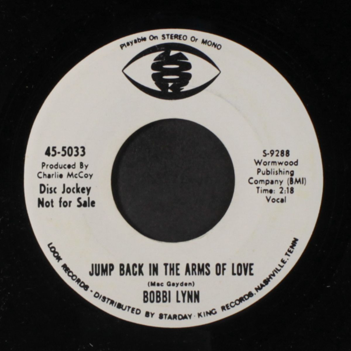 jump back in the arms of love / so in love with you by BOBBI LYNN