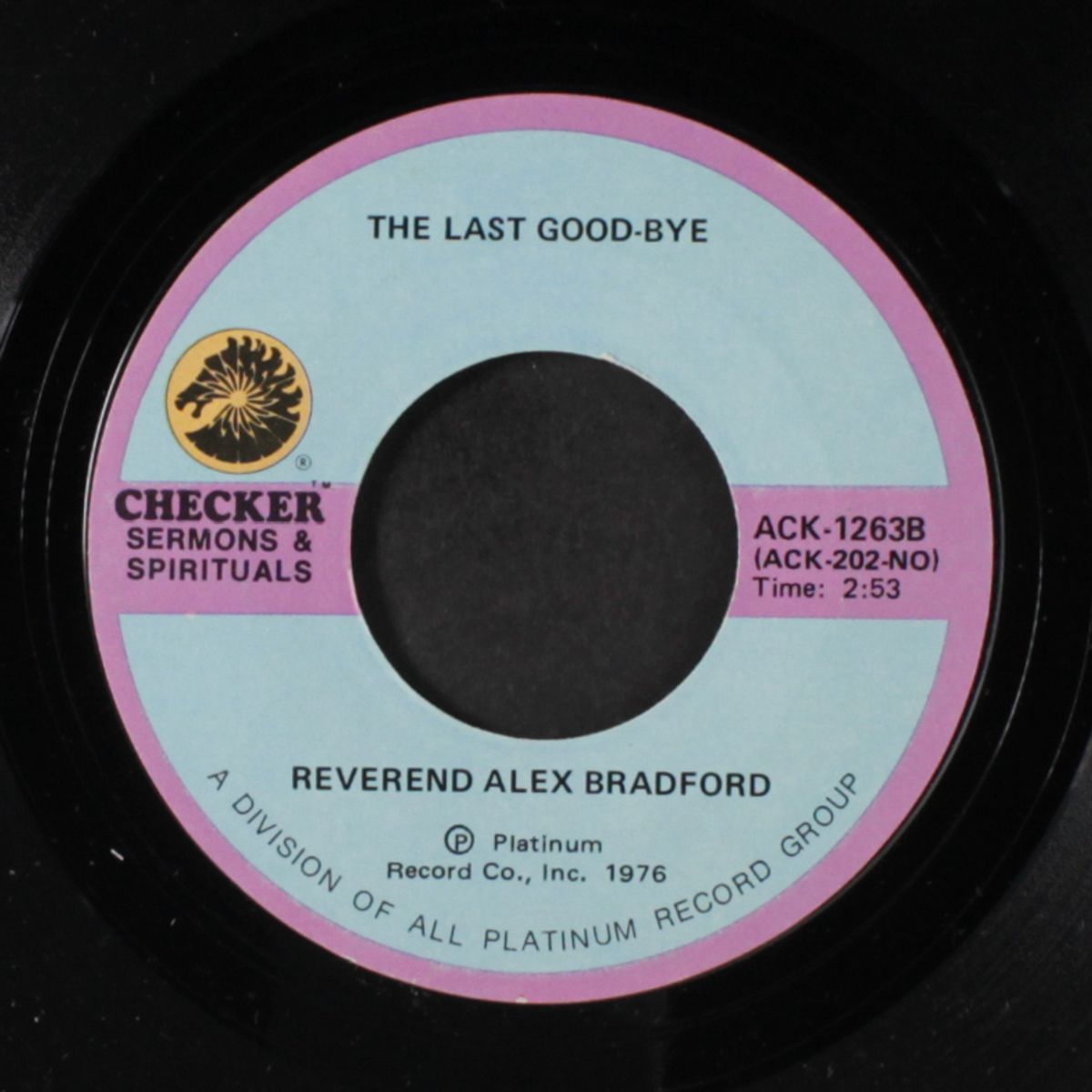 someone is lost in the storm / the last goodbye by ALEX BRADFORD