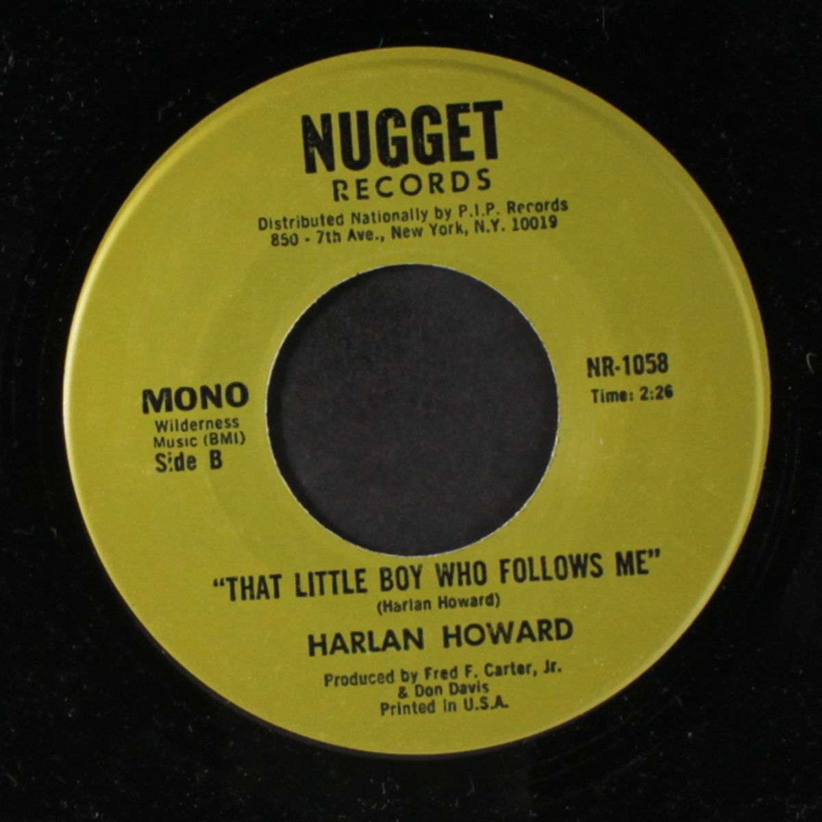 sunday morning christian / that little boy who follows me by HARLAN HOWARD