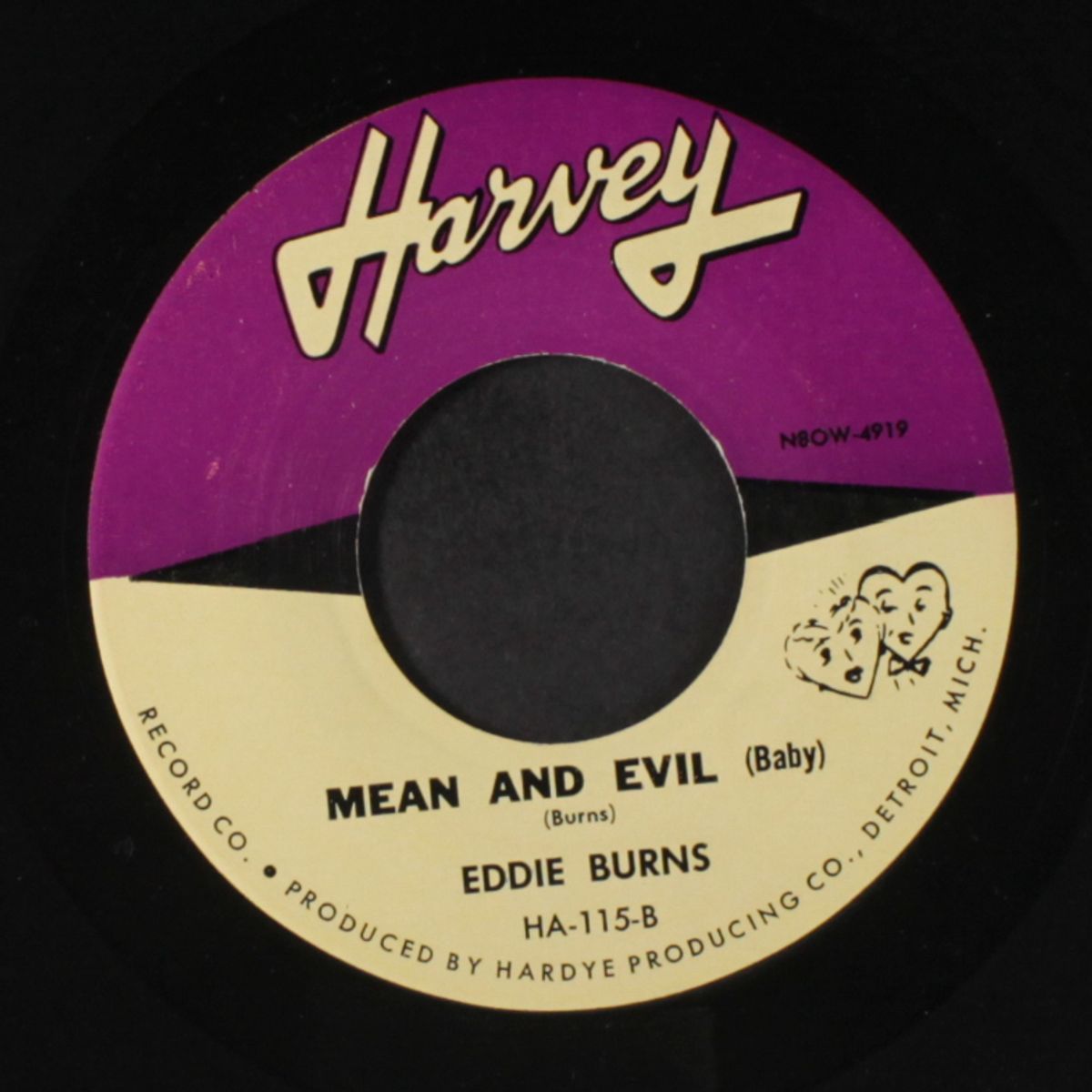 mean and evil / the thing to do by EDDIE BURNS