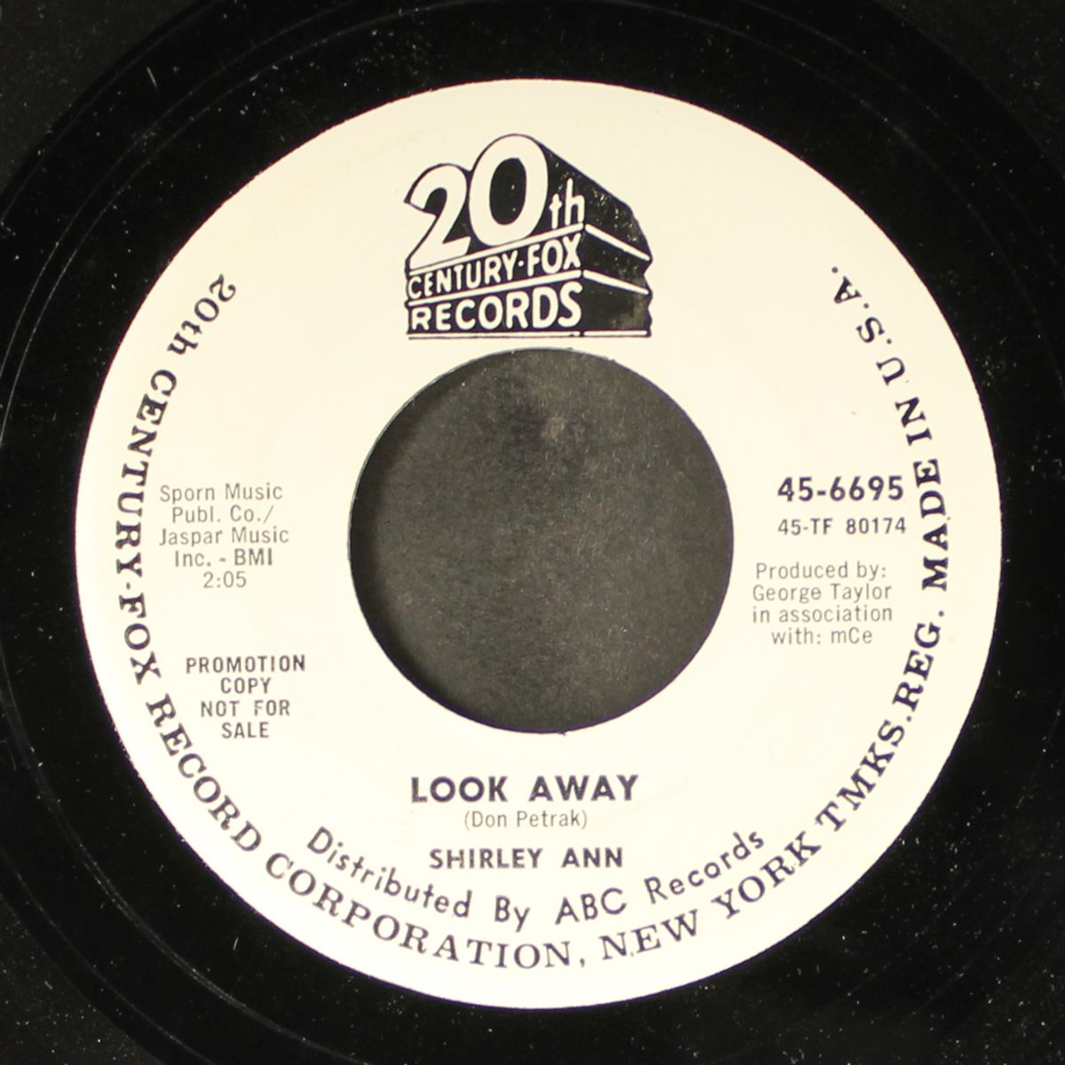 look away / whirlpool by SHIRLEY ANN