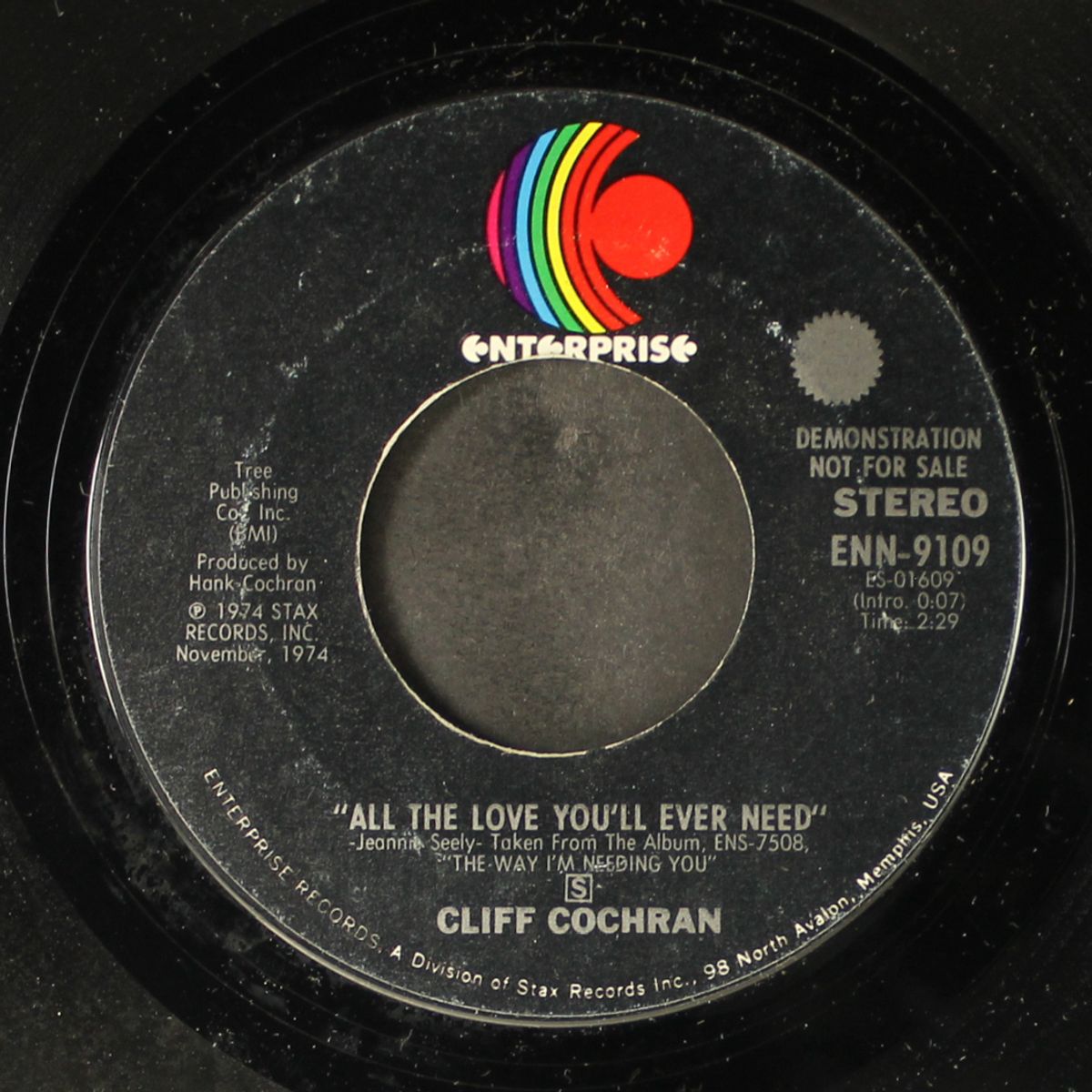 all the love you'll ever need / mono by CLIFF COCHRAN