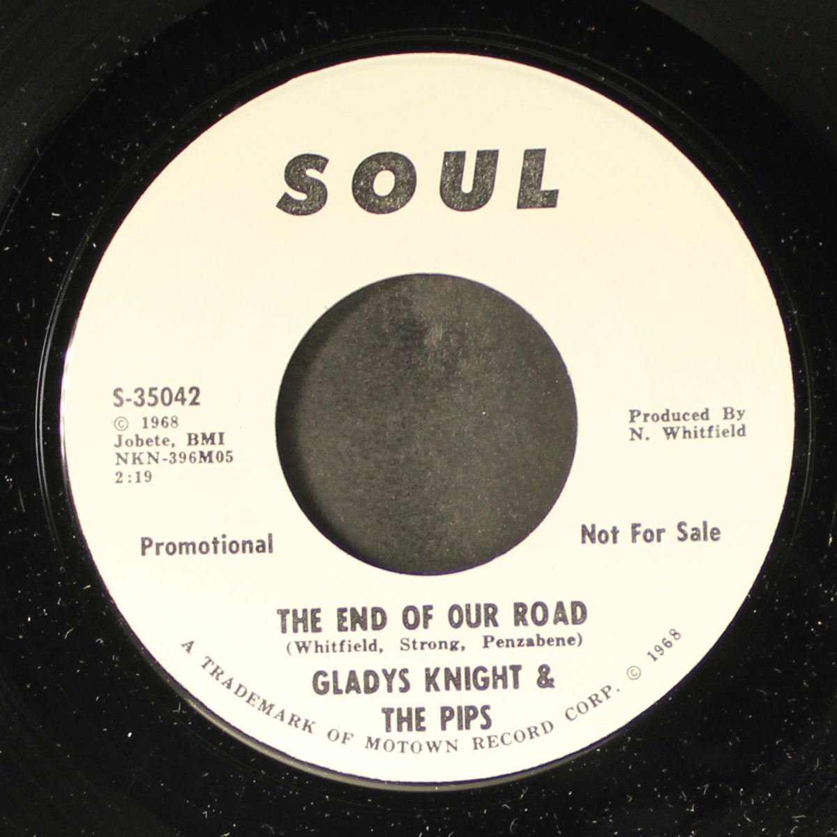 the end of our road / same by GLADYS KNIGHT & PIPS