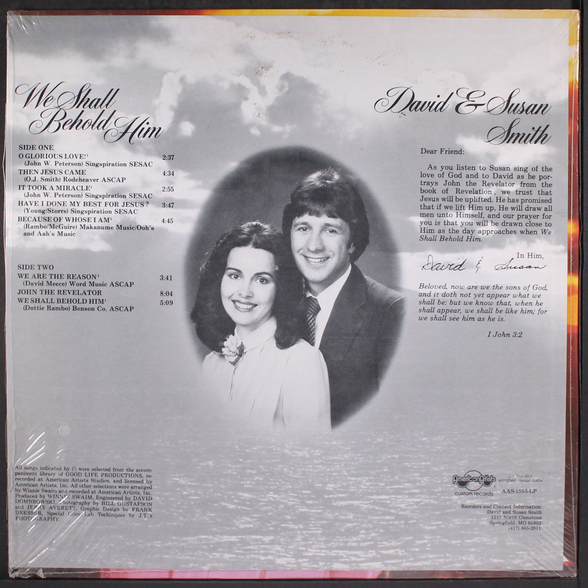 we shall behold him by DAVID & SUSAN SMITH